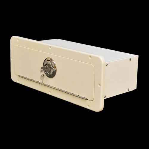 Hydra sport hs21449319 stratos 197650-400503 off white 14 x 4 boat glove box