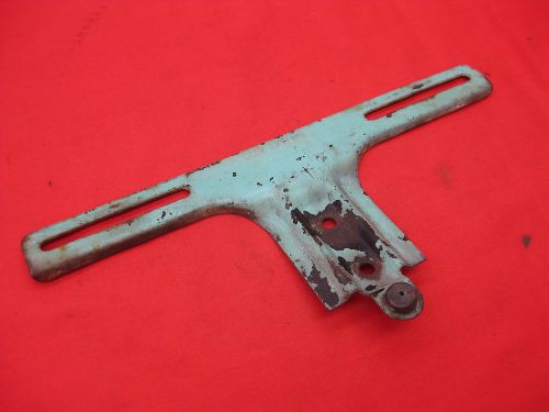 1955-1957 chevy belair rear license plate holder    1463
