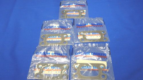 1990-1991 ski doo safari lx,lxe,snowmobile,718162,exhaust gasket,new,lot of 5