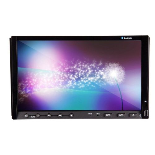 2015 wince6 os 7" 2din lcd touch gps stereo car cd dvd player radio rds bt ipod