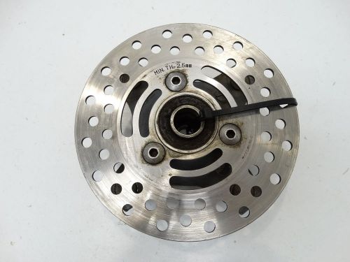 2003 suzuki ltz400 ltz atv front left or right wheel hub with rotor disk