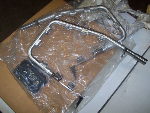 Moose 0530-0200 alloy nerf bars, honda trx450r, black nets, new in box