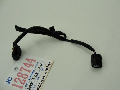 128741 tlx 15 left headlight wiring wire harness plug pig tail socket connector