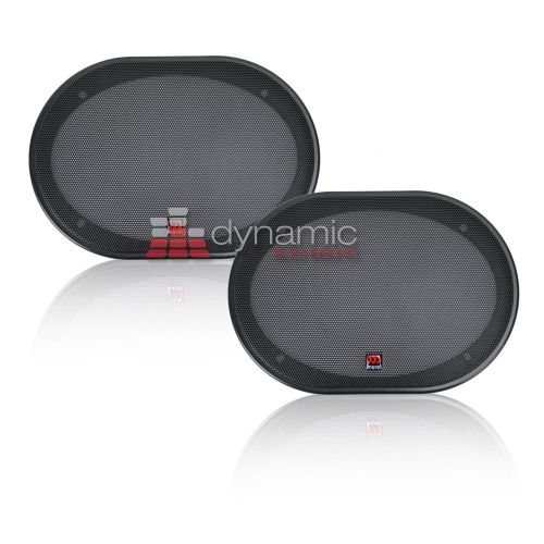 Morel grille 69 car audio 6&#034;x9&#034; tempo ultra integra coax speaker grilles (pair)