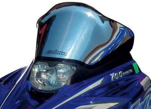 Powermadd - 14222 - cobra windshield, 13.5in. - chrome