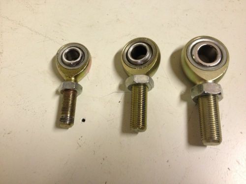 1/2 7/16 3/8 rod end, heim end left hand threads