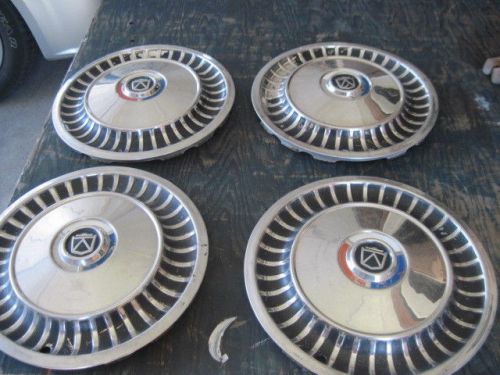 Vintage ford 13" 13 inch hubcaps wheelcovers fomoco for ??? maybe mustang