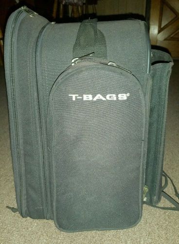 T bags motorcycle luggage backpack with embroidered sun