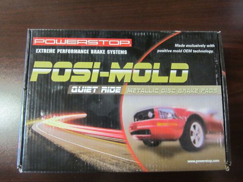 Brand new powerstop posi-mold carbon matrix metallic brake pads pm18-084