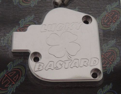 Yamaha atv banshee 350 lucky bastard polished billet aluminum throttle cover
