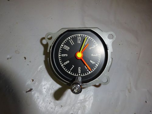 67 68 mustang shelby gt350 gt500 original ford working in dash clock complete
