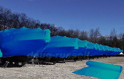 Boat shrink wrap 60 lb full roll 14'x128' 7 mil snow storage cover 14ft x 128ft