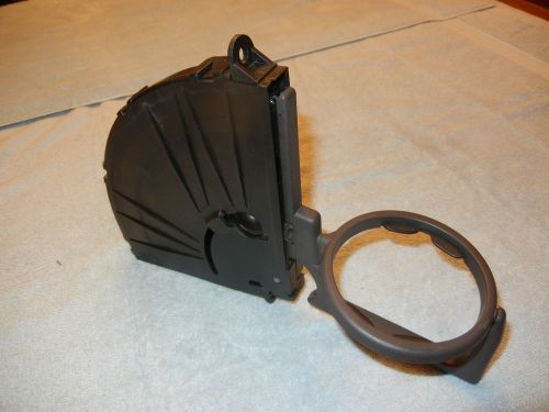 Saab 9-5 99 - 2011 dash mounted cup holder oem original # 12761889 gray