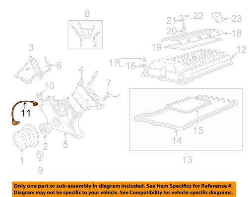 Bmw oem 00-03 x5-engine camshaft position sensor 12147539166