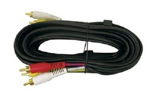 Rv trailer camper electronics 3-wire audio cable 12' 52486