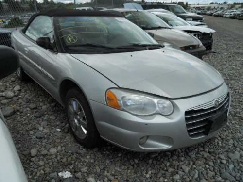 01 02 03 04 05 06 sebring info-gps-tv screen trip computer conv sdn 3794621