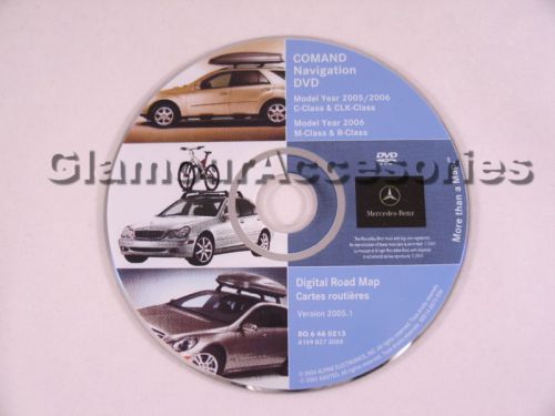 Mercedes navigation disc c clk m r class 2005.1