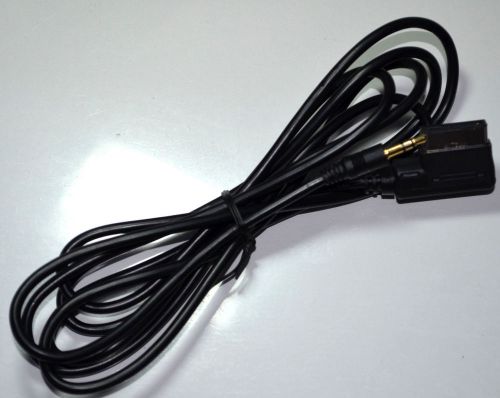 Vw audi music interface mmi mdi ami 3.5mm male jack aux mp3 cable q7 a8 a6l a5 a