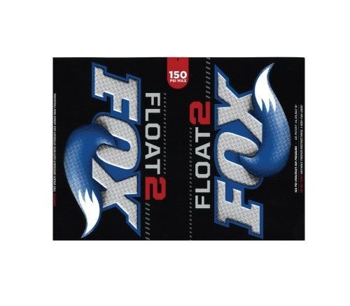 Fox float 2 air sleeve decal