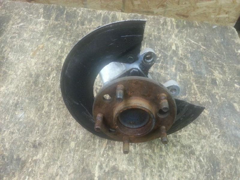 84 c4 corvette spindle hub assembly lh driver side oem