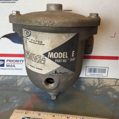 Sell Perry Filter, model E, PN 3000. Item 1846 in Riverton, Illinois
