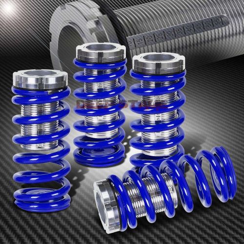 Front+rear suspension scale coilover 0-3&#034; spring blue for 95-99 dodge neon/srt