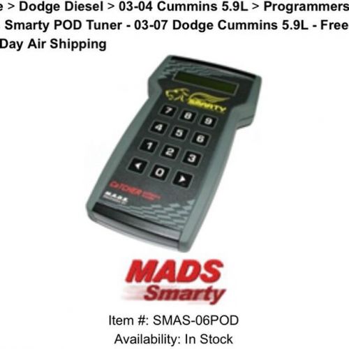 Mads smarty so6 pod tuner for 06-07 5.9 cummins