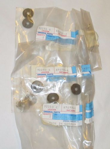 Lot of 8 new other oem genuine volvo penta parts washers 870779 8708778 870781