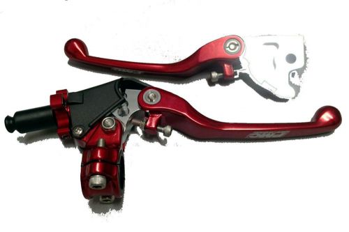 Lever set clutch brake red yamaha yfz450 2004 2005 2006 - yfm700 2006