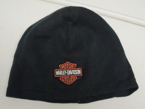 Harley davidson womens s  black skull cap beanie
