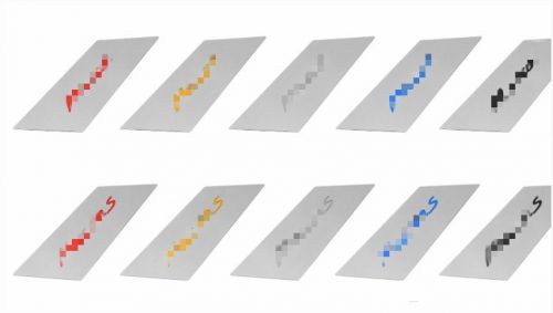 4pcs door handle insert stainless steel badge patch fit porsche macan macans