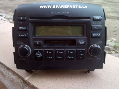 Hyundai sonata 2006 radio casette cd unit 96180-3k201ch