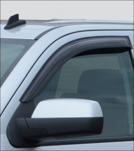 Brand new genuine oem gm accessory side window air deflectors 2014-16 silverado