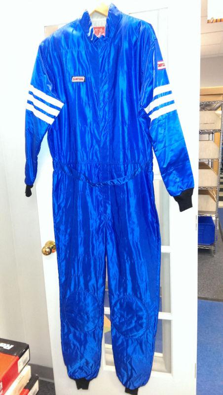 Simpson kart suit, size adult extra large, blue