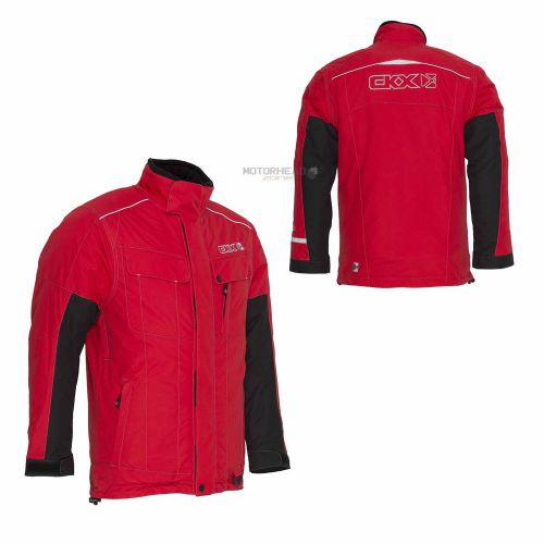 Snowmobile ckx tekfloat storm jacket small red/black winter float floating