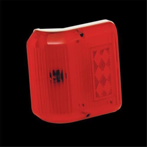 Bargman wrap-around light red with base plate colonial white