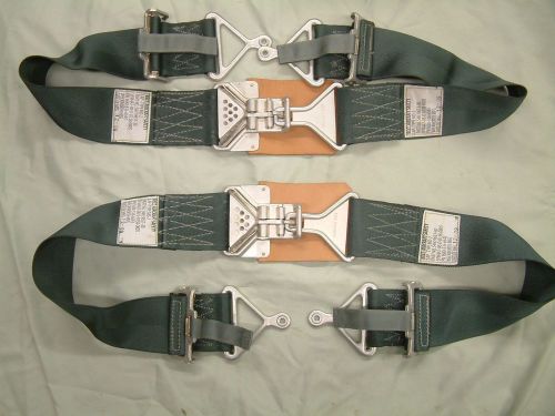 Bomber seat belts 3&#034; wide real deal hot rod deuce model a lakester flathead hemi