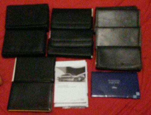 Lot of 7 owners manual sets hummer subaru dodge audi infiniti free ship shipping