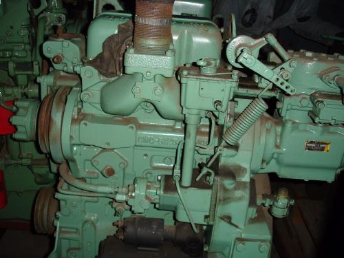 2-53 detroit gm diesel engine, reman/industrial engine, serial # 2d-13843