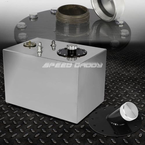 12 gallon/45l top-feed aluminum fuel cell gas tank+level sender+45° filler neck