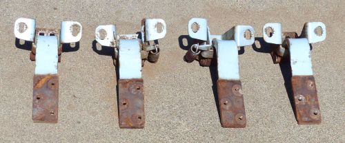 65 66 1965 1966 ford truck f100 f250 f350 custom cab door hinge hinges set