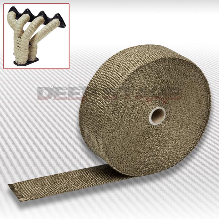 Sell RACING EXHAUST HEADER TURBO MANIFOLD HIGH TEMP HEAT WRAP 2"X 1/16