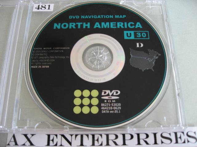 08 / 2008 lexus es es350 gs / gs350 gs430 gs450h gs460 navigation dvd map # u30