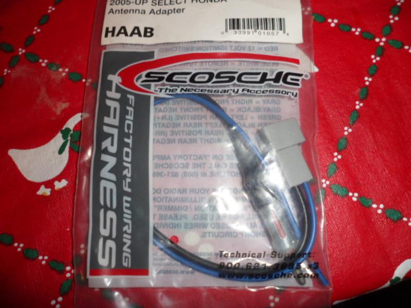 Scosche haab radio antenna adapter for 2005-up honda vehicles