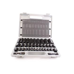 Heavy duty mechanic auto body shop garage tool 1/2" & 3/8" wrench impact socket 