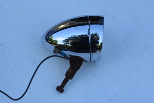 Antique ski-doo bombardier snowmobile light with mounting bracket