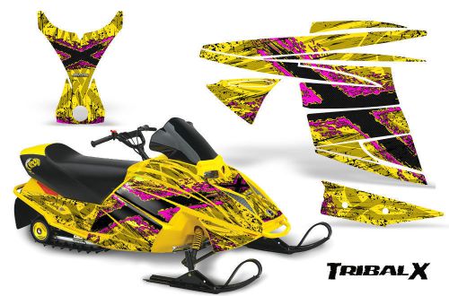 Ski-doo mini z miniz snowmobile sled creatorx graphics kit wrap decals txpy
