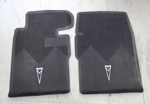 1961 1962 1963 pontiac tempest lemans accy front floor mats new black