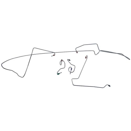 Classic tube mu1027a oe mustang disc front brake line 1987-93