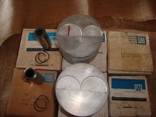 Oldsmobile 4.3l diesel oem nos piston set (std.)